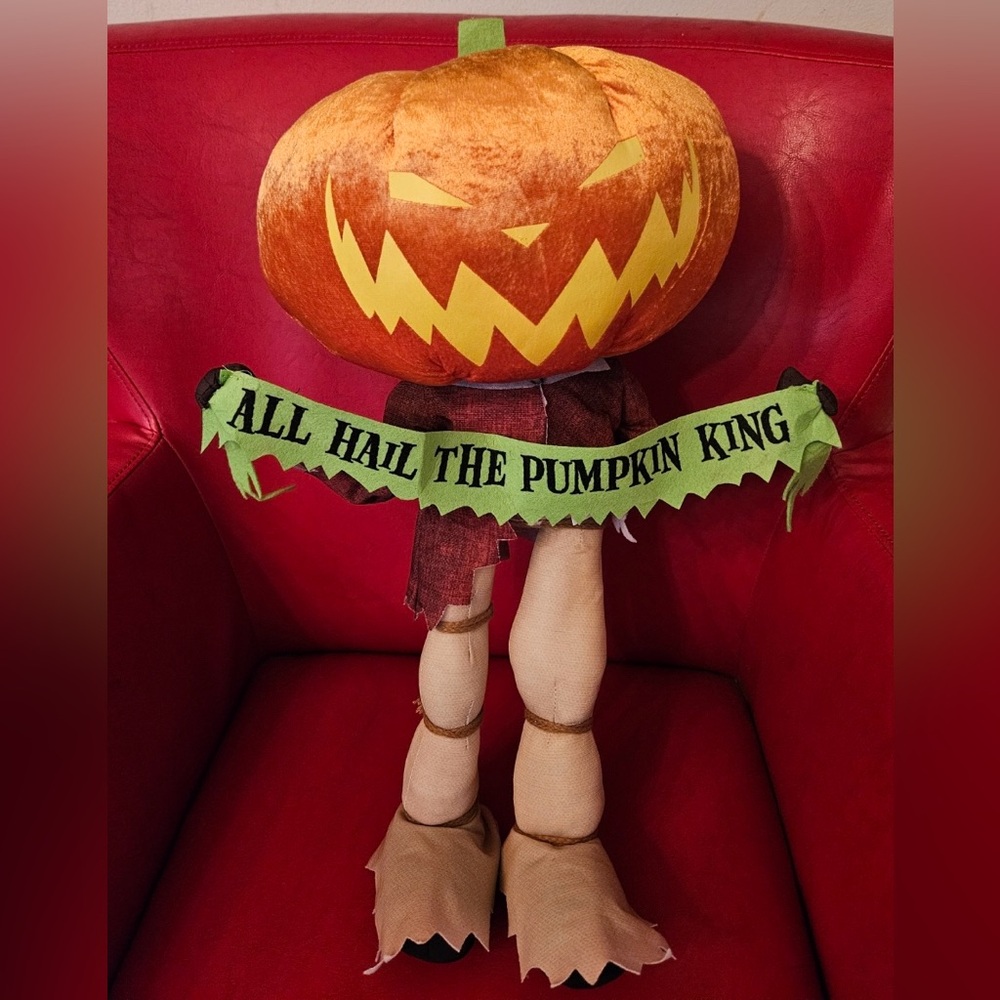Disney Pumpkin King Door Greeter Halloween A Nightmare Before Christmas